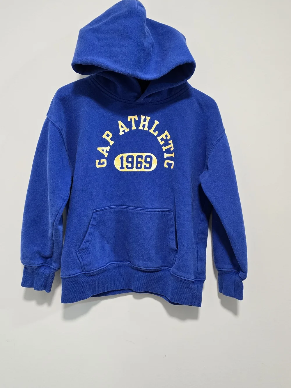 GAP Kids Vintage Soft Gap Athletic Logo Hoodie 6-7